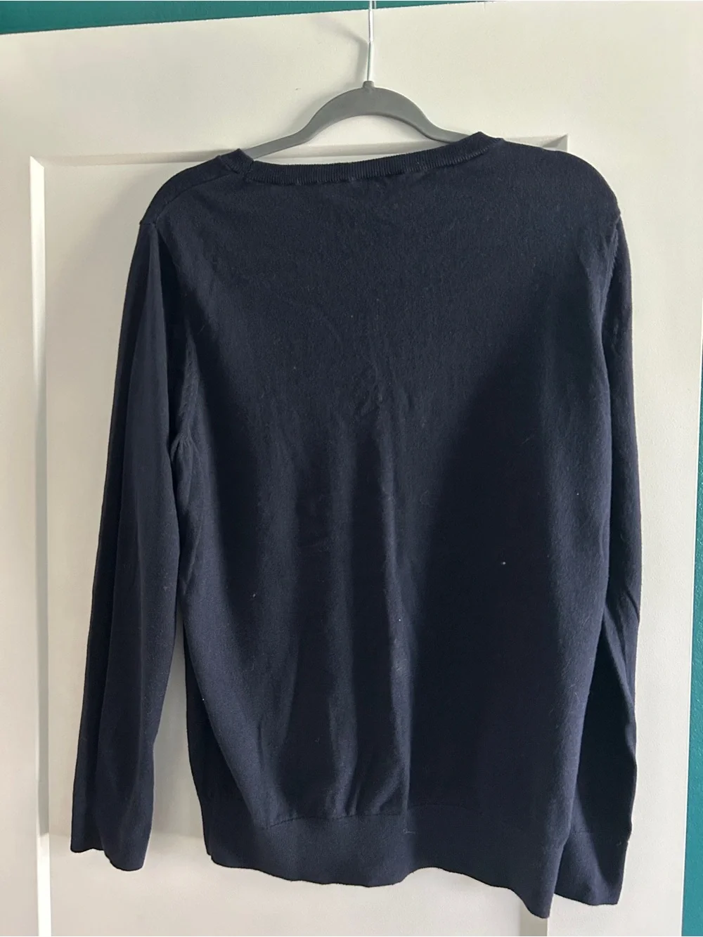 Ann Taylor Loft Women’s Navy Sweater with Polar Bear Knit